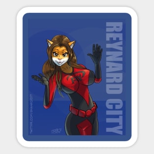 AK Girl (Art by Shaneoid77) Sticker